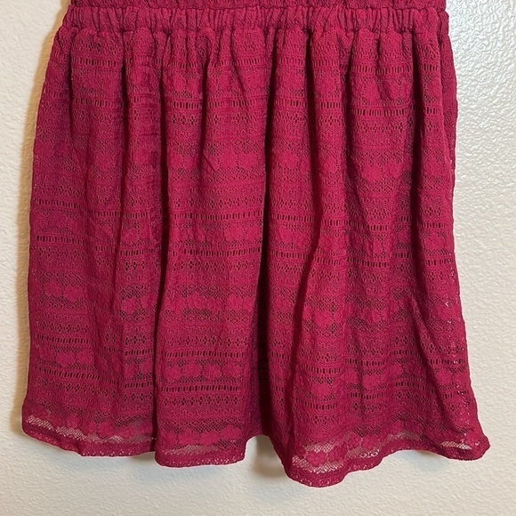 𝅺TOMMY Hilfiger Dark Red Girl Dress - Picture 12 of 14